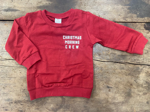 Christmas Morning Crew Sweatshirt