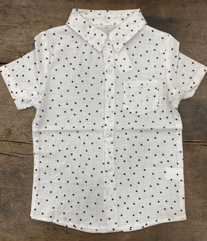 Polka Dot Button-up