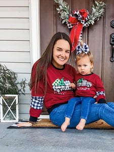 Merry Christmas Truck Mama and Mini